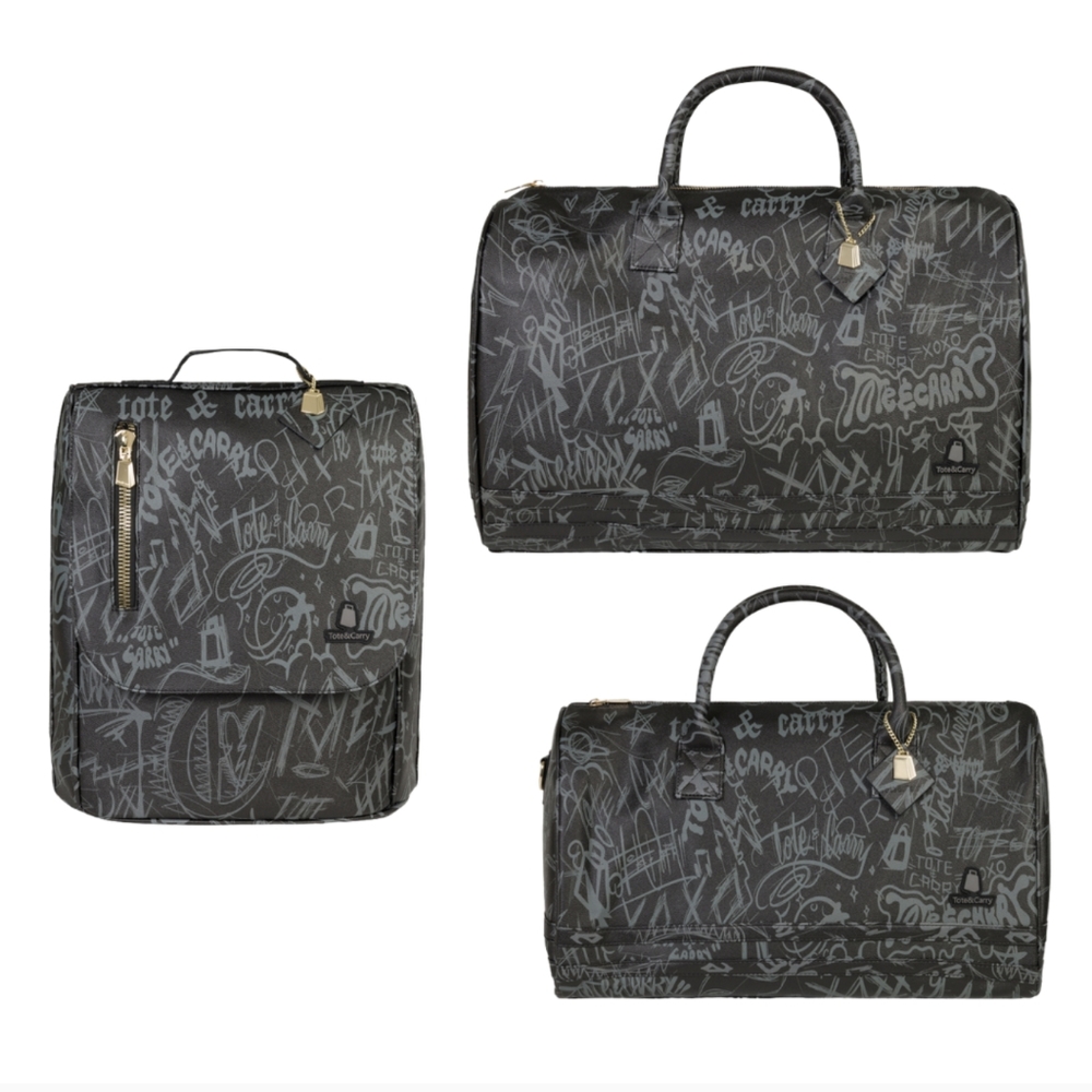 Tote and Carry Graffiti Set